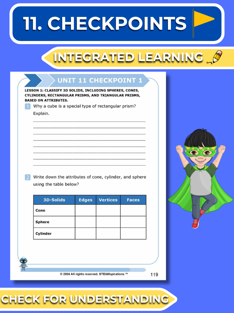 Mathtastico! 2nd Grade Math Bundle Unit 11 Geometry - E-Book
