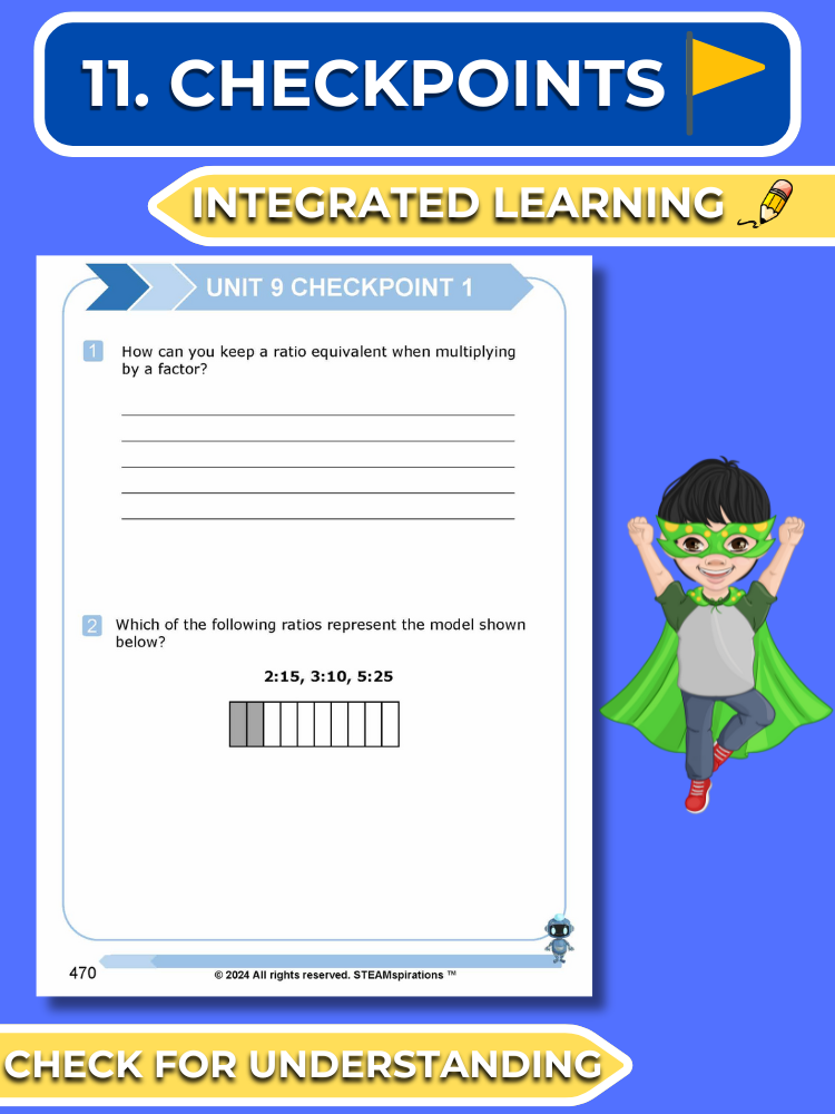 Mathtastico! 6th Math Unit 9 Understanding Ratios, Rates & Proportions - E-Book
