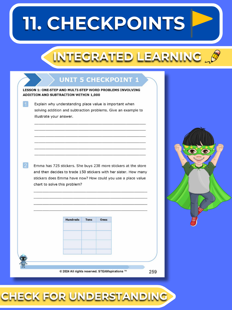 Mathtastico! 2nd Grade Math Bundle Unit 5 Problem Solving - E-Book