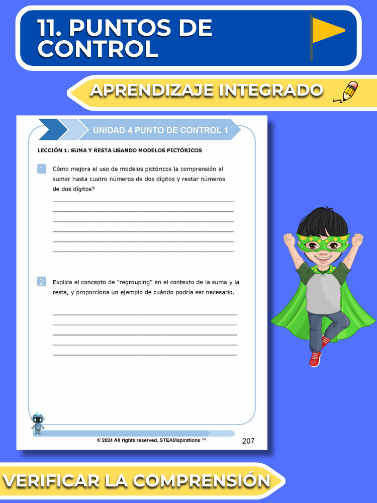 ¡Mathtástico! 2do Grado Unidad 4: Resolución De Problemas - Libro Electrónico