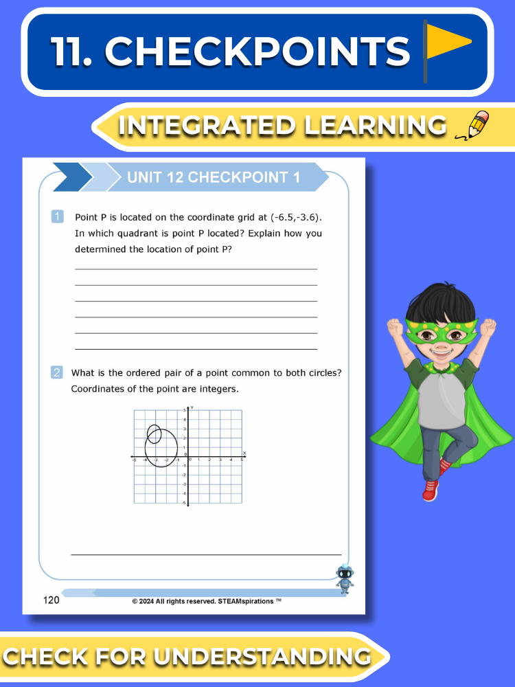 Mathtastico! 6th Math Unit 12 Algebraic Foundations & Coordinate Planes - E-Book