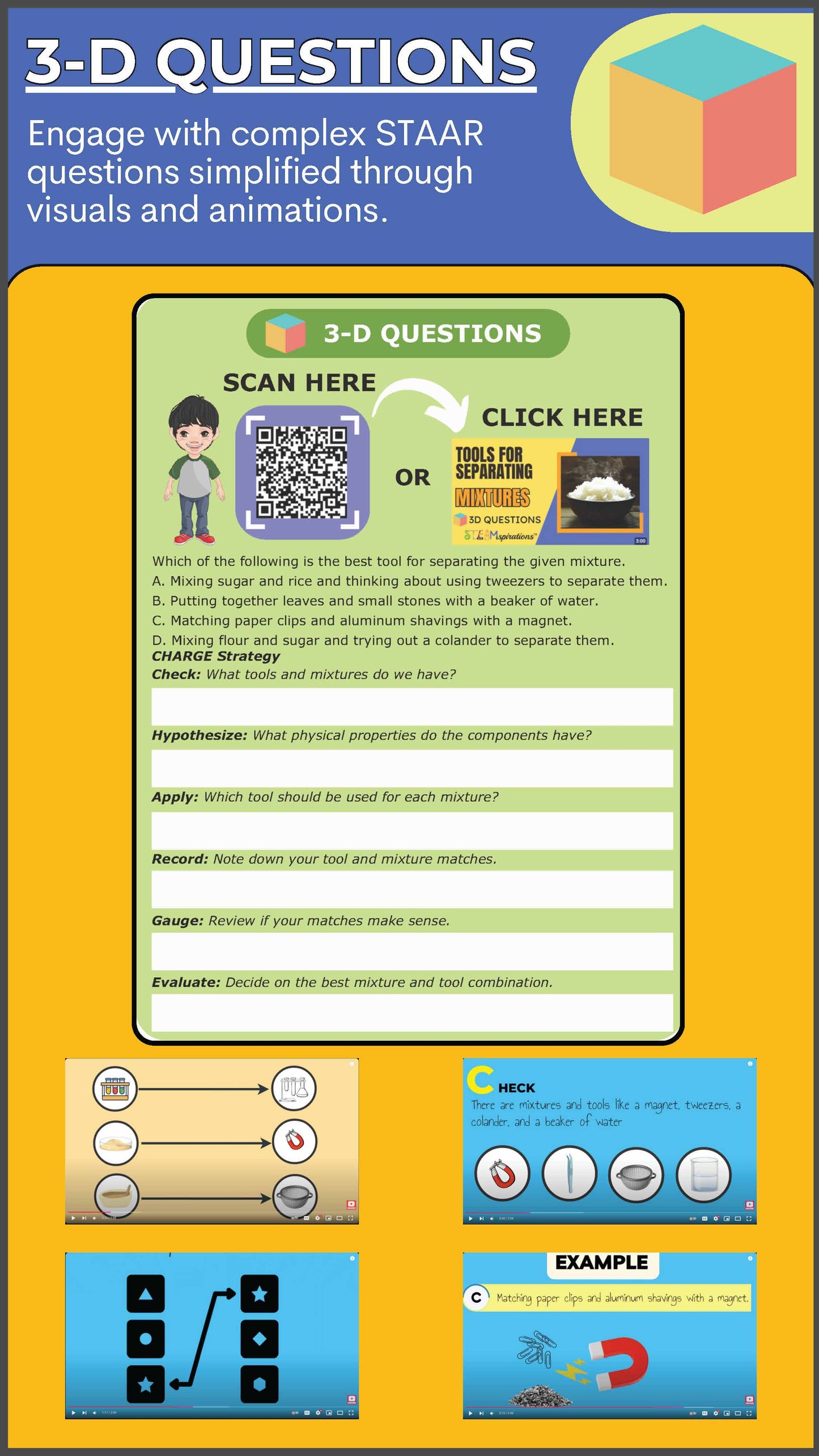 5th Grade Unit 2 – Solutions & Mixtures – STEAMspirations Level Up 2.0