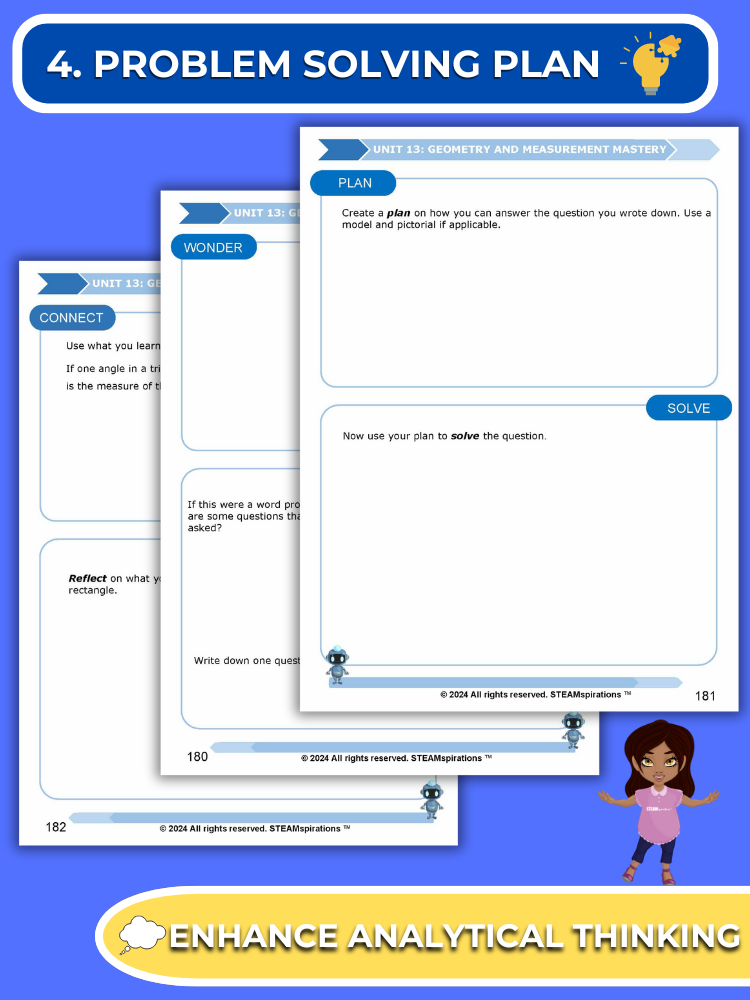 Mathtastico! 6th Math Unit 13 Geometry and Measurement Mastery - E-Book