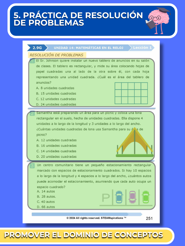 ¡Mathtástico! 2do Grado Unidad 14: Matemáticas En El Reloj - Libro Electrónico