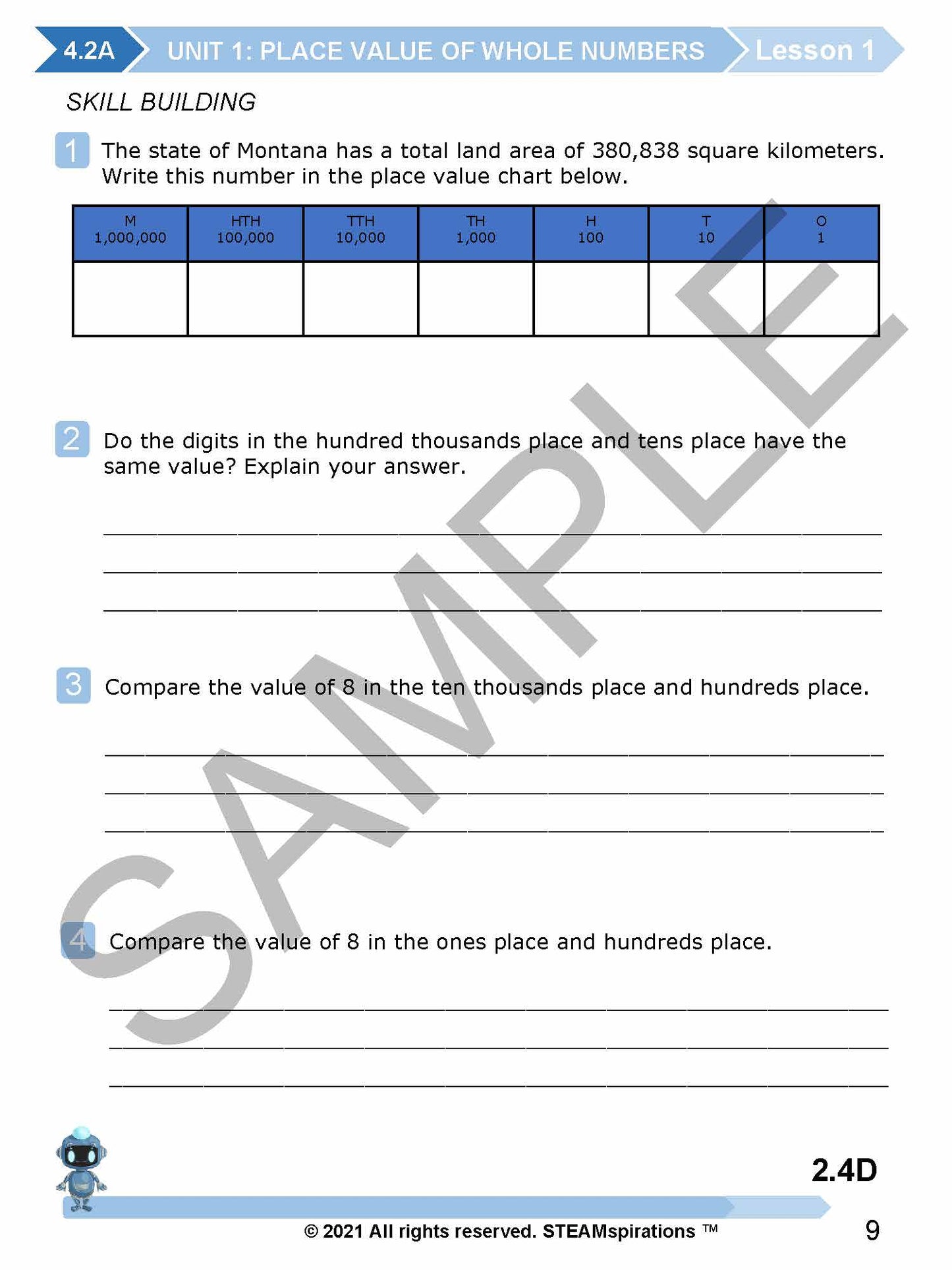4th Grade: Units 1-7 E-Book