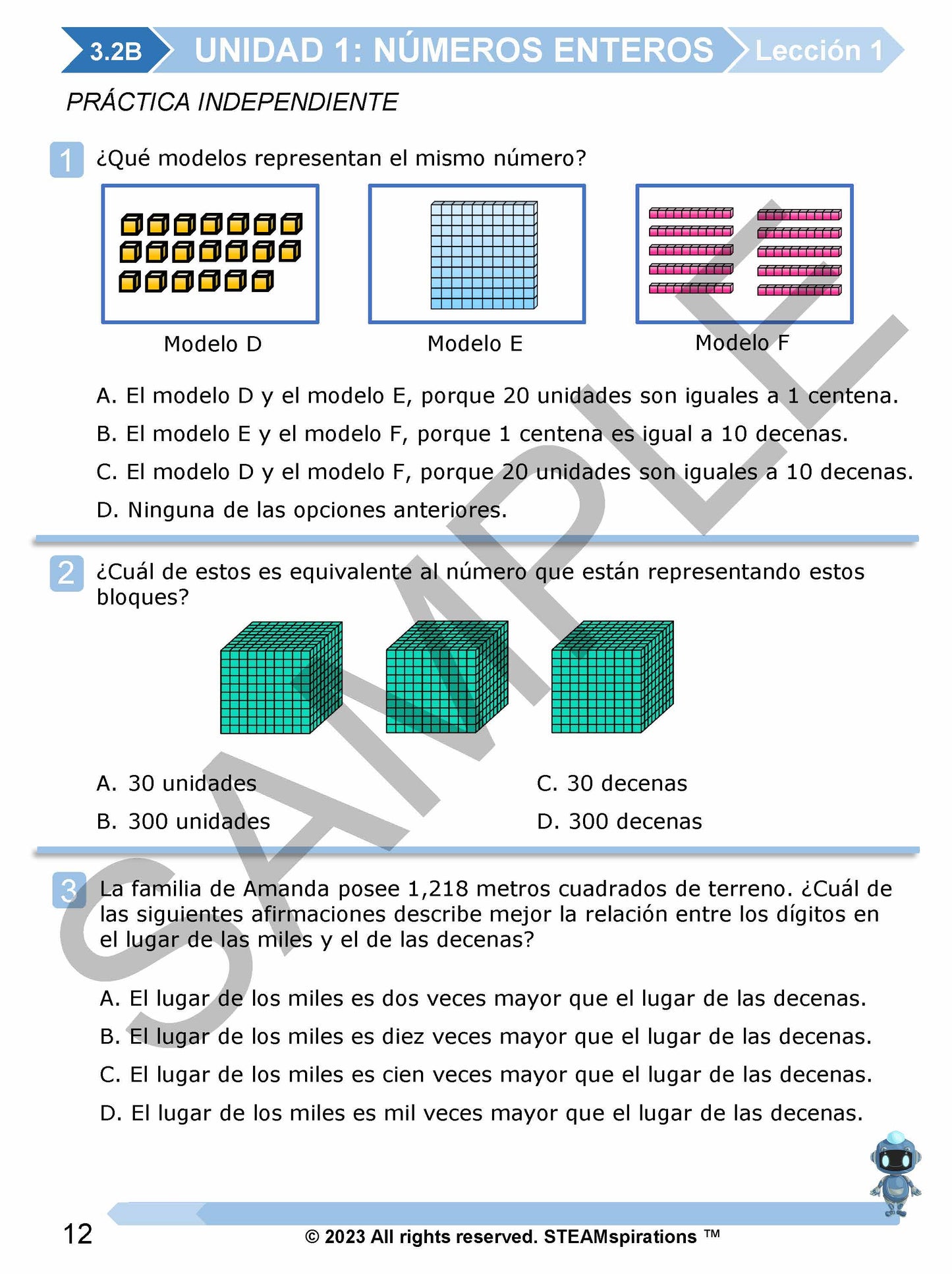3er Grado Unidades 1-5 Libro Electrónico