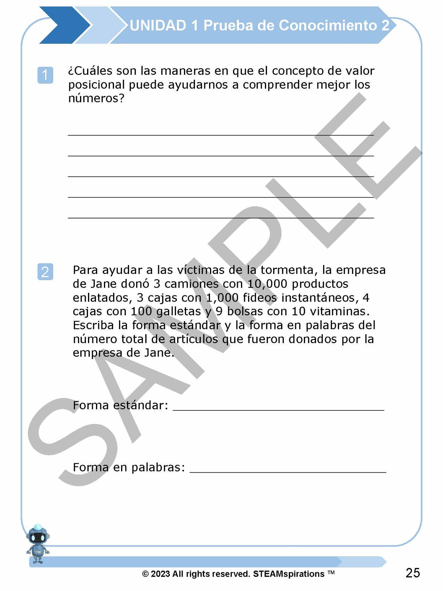 3er Grado Unidades 1-5 Libro Electrónico