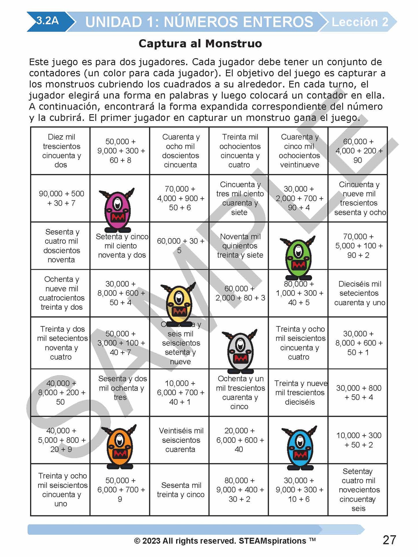 3er Grado Unidades 1-5 Libro Electrónico