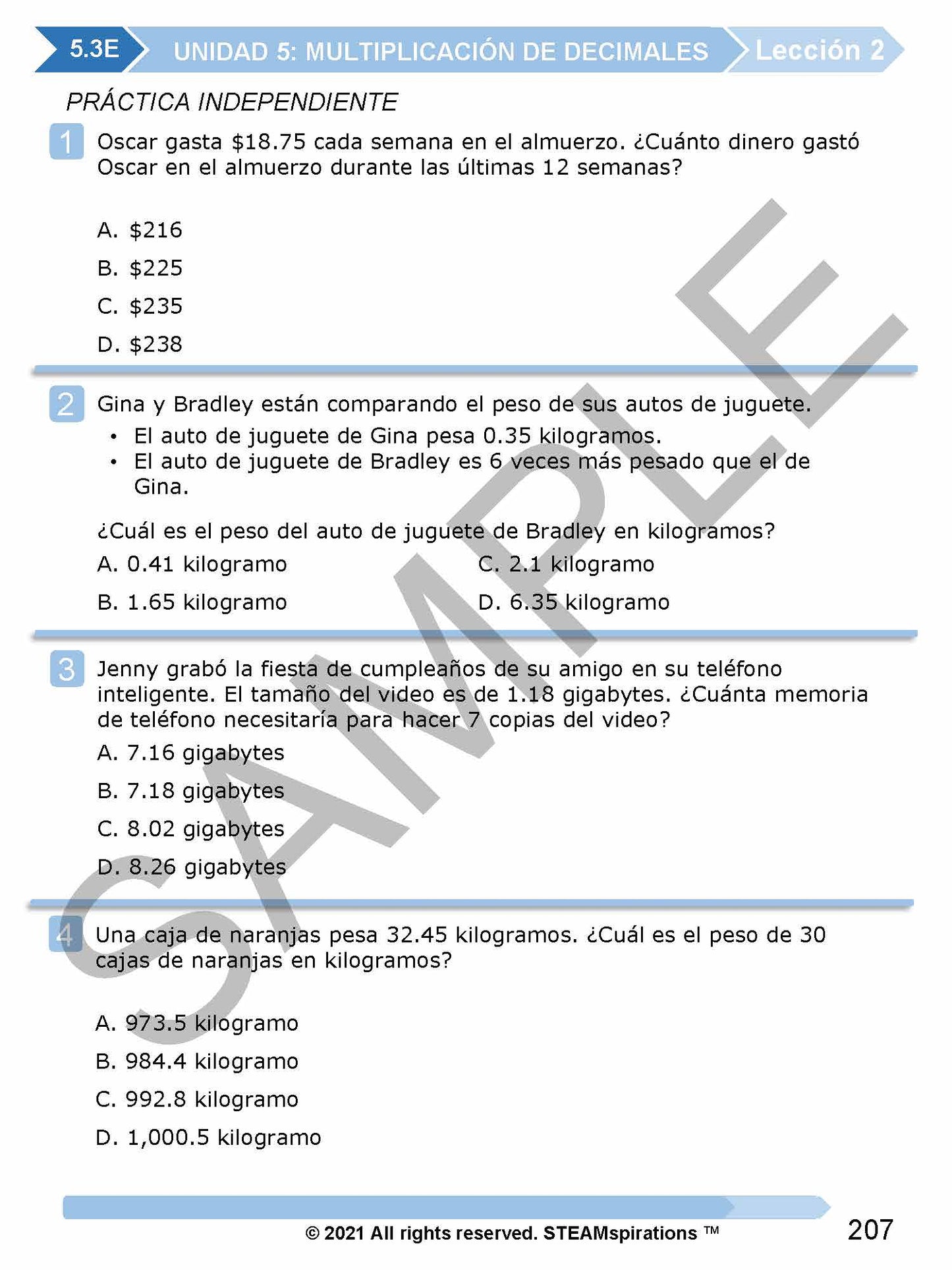 5to Grado Unidades 1-7 Libro Electrónico