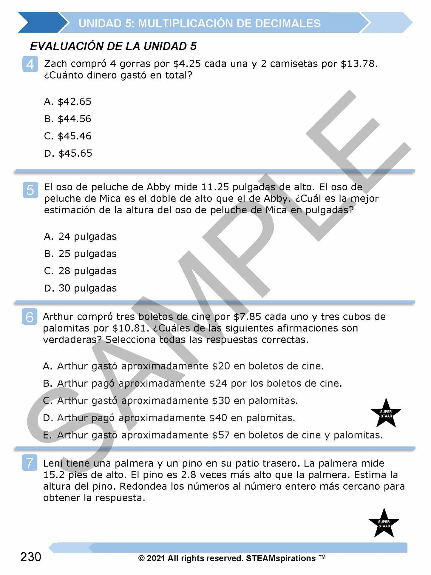 5to Grado Unidades 1-7 Libro Electrónico