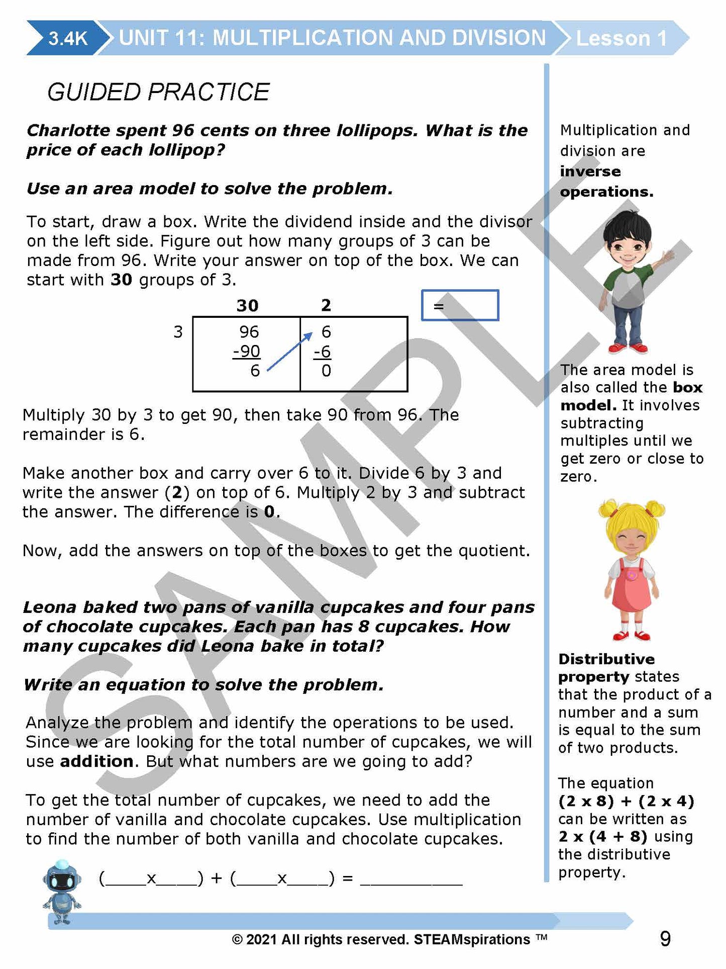 3rd Grade Units 11-15 E-Book