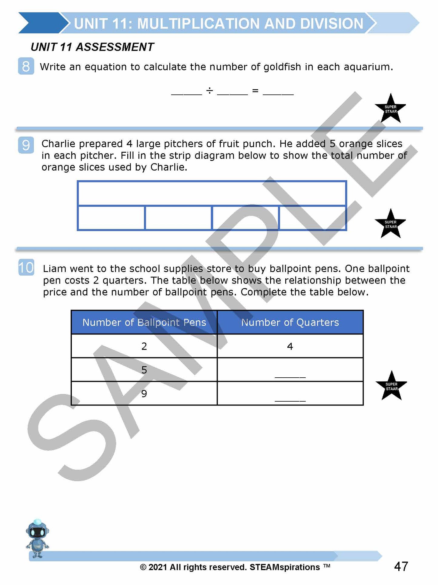 3rd Grade Units 11-15 E-Book