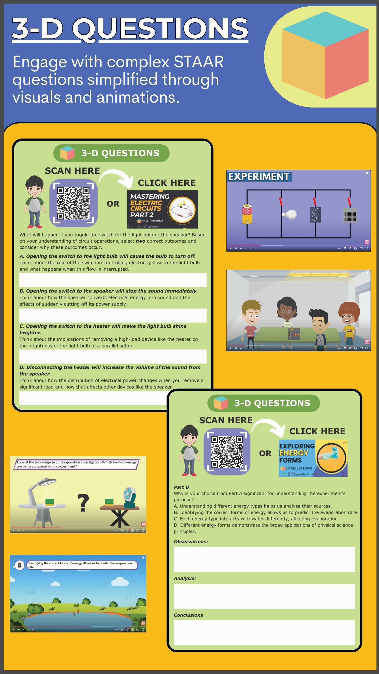 5th Grade Unit 4 – Circuits & Energy – STEAMspirations Level Up 2.0