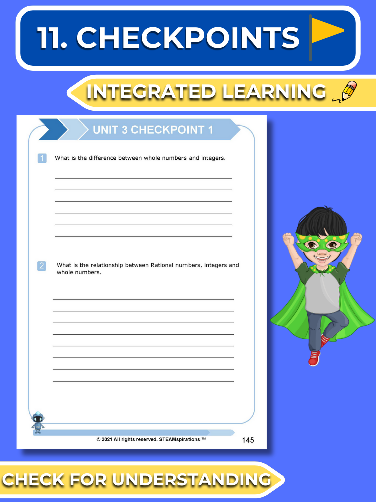 Mathtastico! 6th Grade Math Bundle Unit 3 Classifying Numbers & Understanding Absolute Value - E-Book