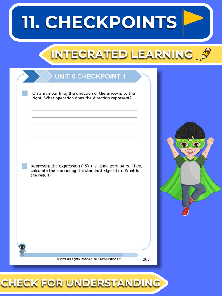 Mathtastico! 6th Math Unit 6 Mastery of Integer Operations & Representations - E-Book