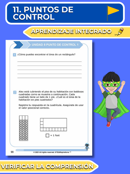 ¡Mathtástico! 3er Grado Unidad 8: Resolución De Problemas De Multiplicación - Libro Electrónico