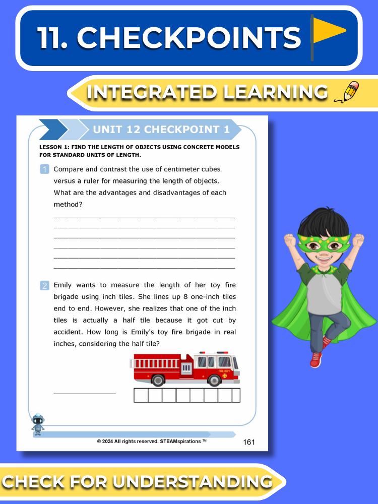 Mathtastico! 2nd Grade Math Bundle Unit 12 Measurements - E-Book