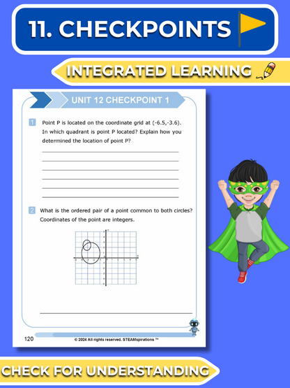 Mathtastico! 6th Math Unit 12 Algebraic Foundations & Coordinate Planes - E-Book