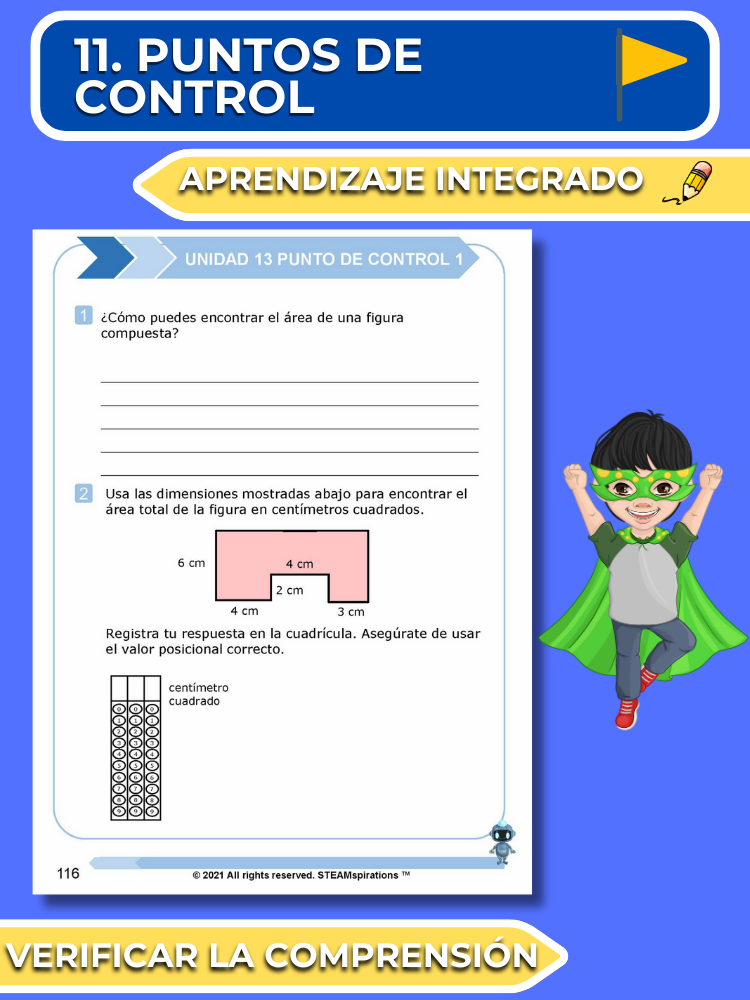 ¡Mathtástico! Paquete de Matemáticas de 3er Grado Unidad 13: Medición - Libro Electrónico