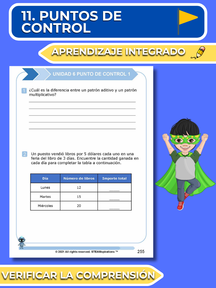 ¡Mathtástico! 4to Grado Unidad 6: MULTIPLICAR Y DIVIDIR NÚMEROS ENTEROS - Libro Electrónico