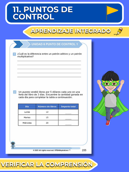 ¡Mathtástico! 4to Grado Unidad 6: MULTIPLICAR Y DIVIDIR NÚMEROS ENTEROS - Libro Electrónico