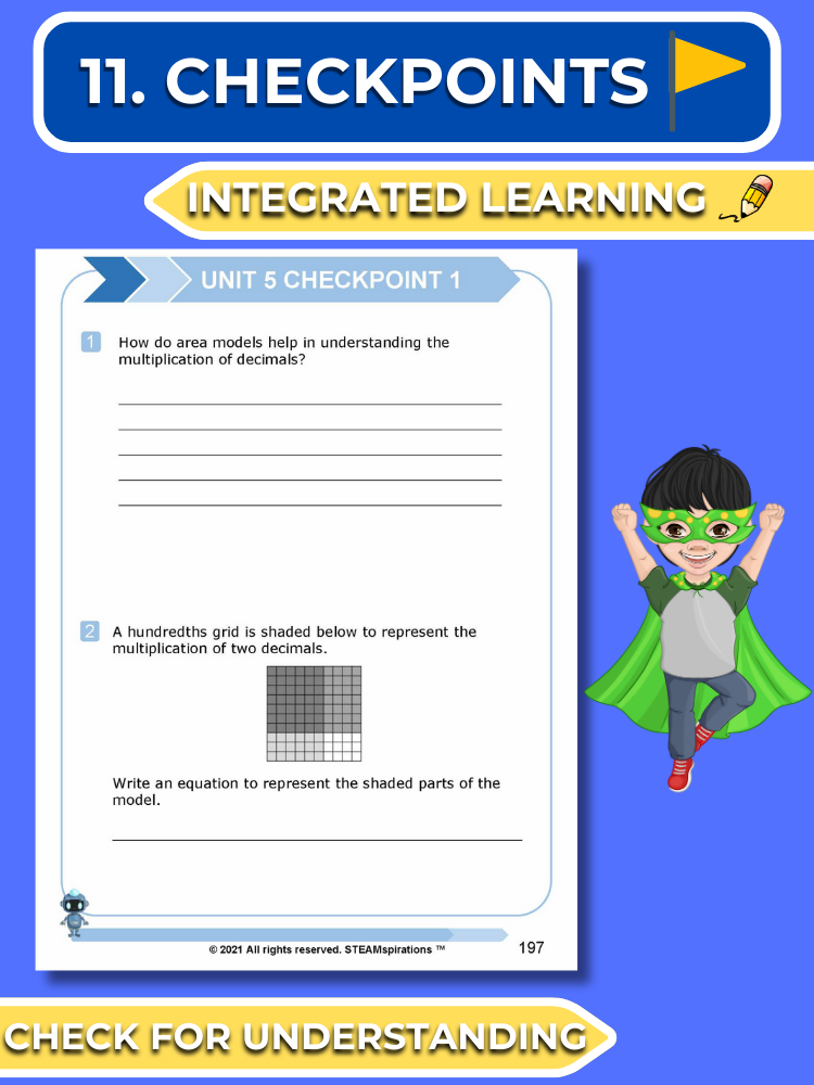 Mathtastico! 5th Grade Math Bundle Unit 5 Multiplying Decimals - E-Book