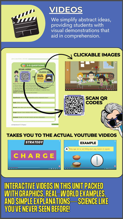 5th Grade Unit 2 – Solutions & Mixtures – STEAMspirations Level Up 2.0