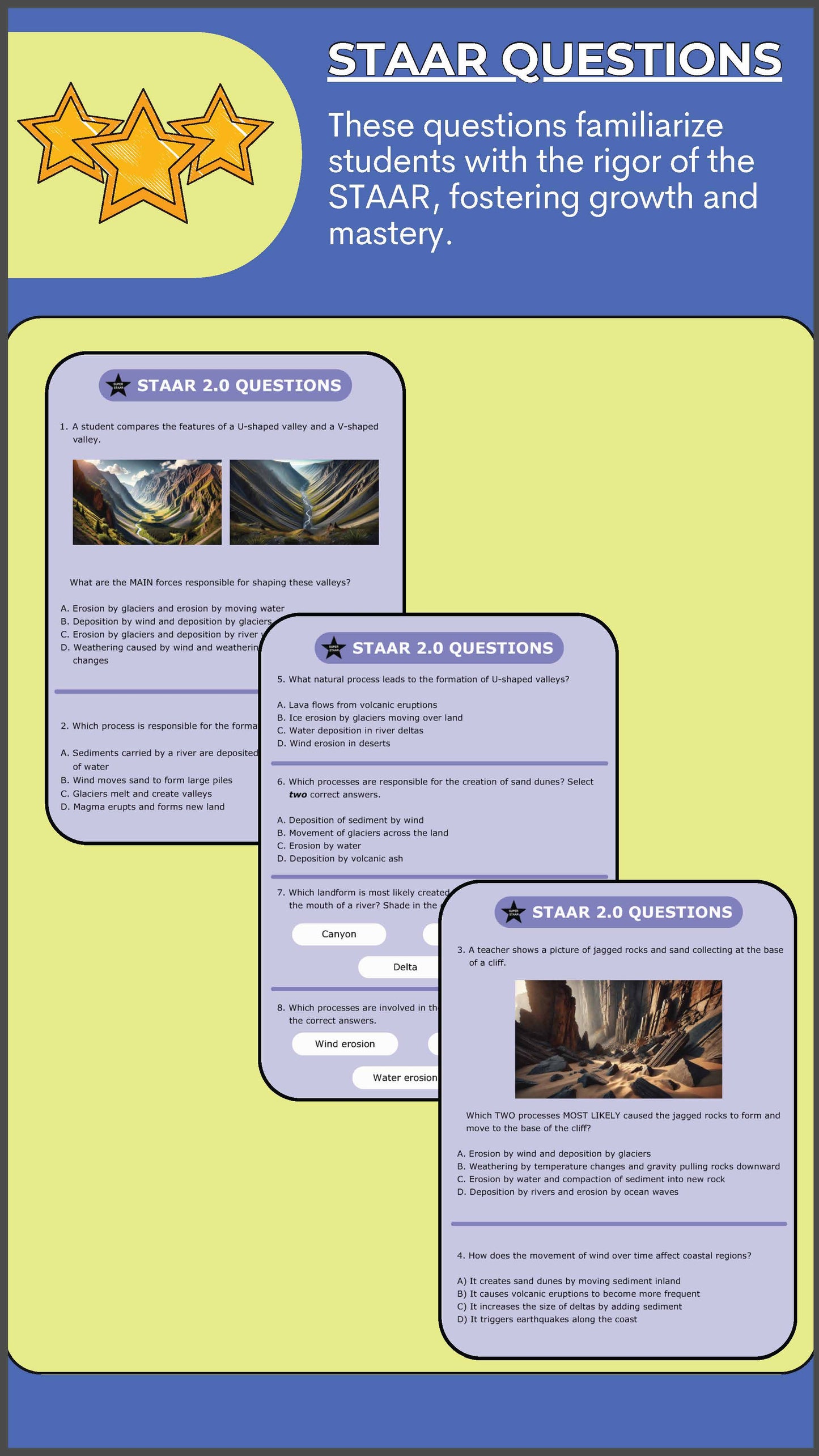 5th Grade Unit 10: Landforms – STEAMspirations Level Up 2.0