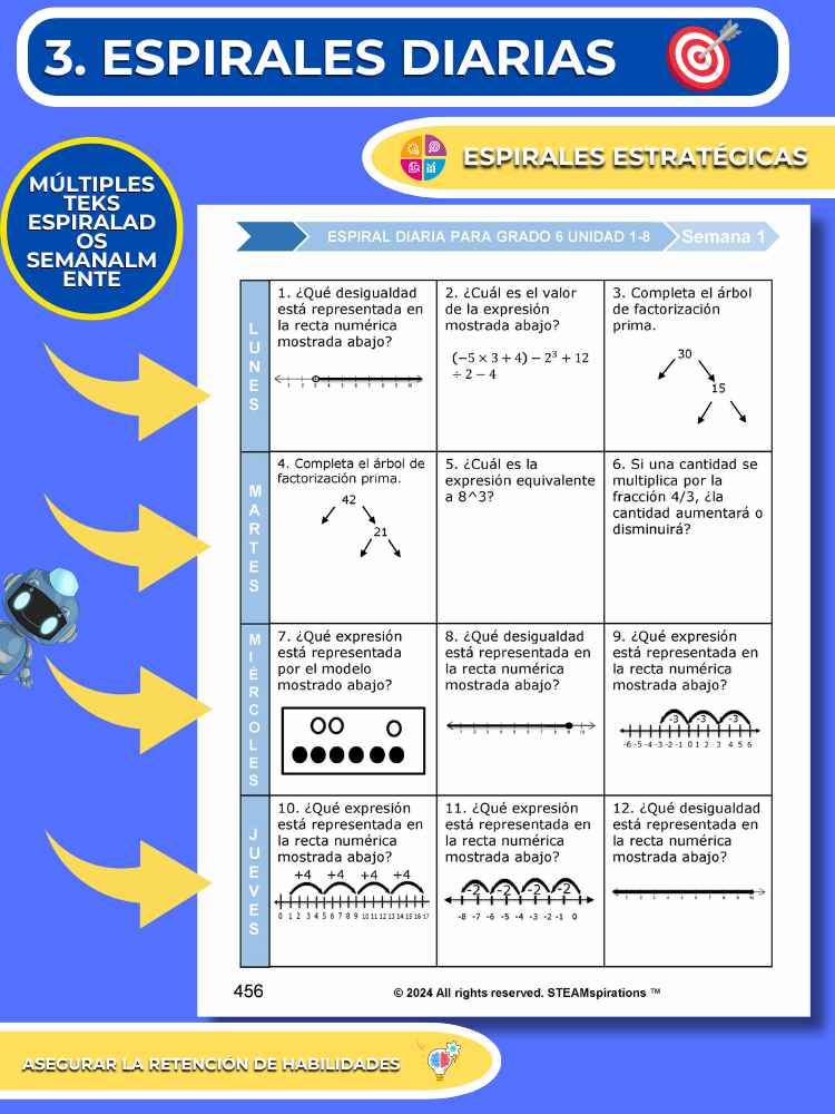 ¡Mathtástico! 6to Grado Unidad 9: Comprender Las Razones, Tasas y Proporciones - Libro Electrónico