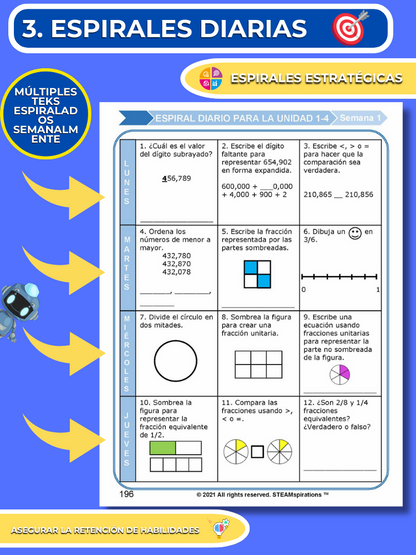 ¡Mathtástico! Paquete de Matemáticas de 3er Grado Unidad 5: Suma Y Resta - Libro Electrónico