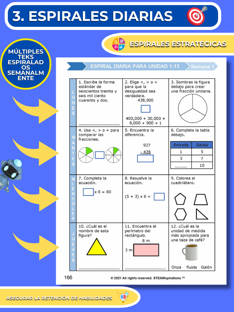 ¡Mathtástico! Paquete de Matemáticas de 3er Grado Unidad 14: Análisis De Datos - Libro Electrónico