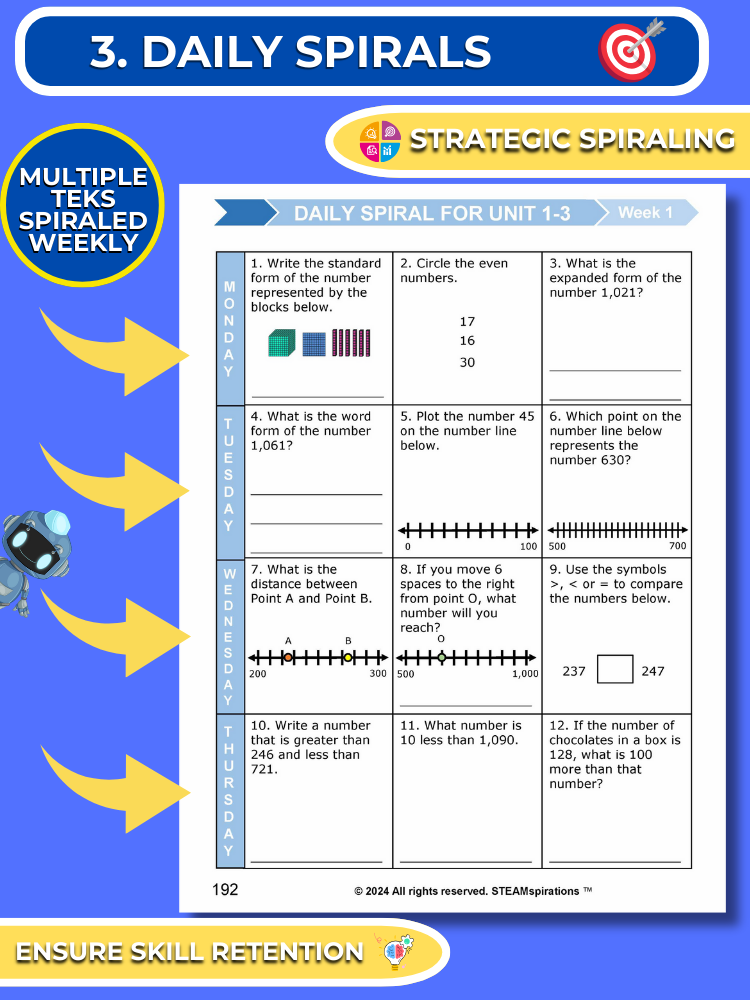 Mathtastico! 2nd Grade Math Bundle Unit 4 Problem Solving - E-Book