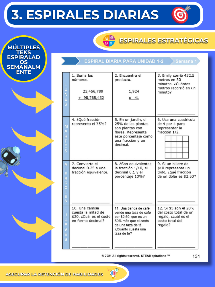 ¡Mathtástico! 6to Grado Unidad 3: Clasificación de Números y Comprender el Valor Absoluto - Libro Electrónico