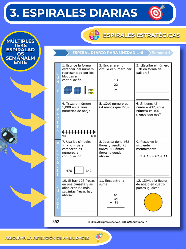 ¡Mathtástico! 2do Grado Unidad 7: Monedas y Dinero - Libro Electrónico