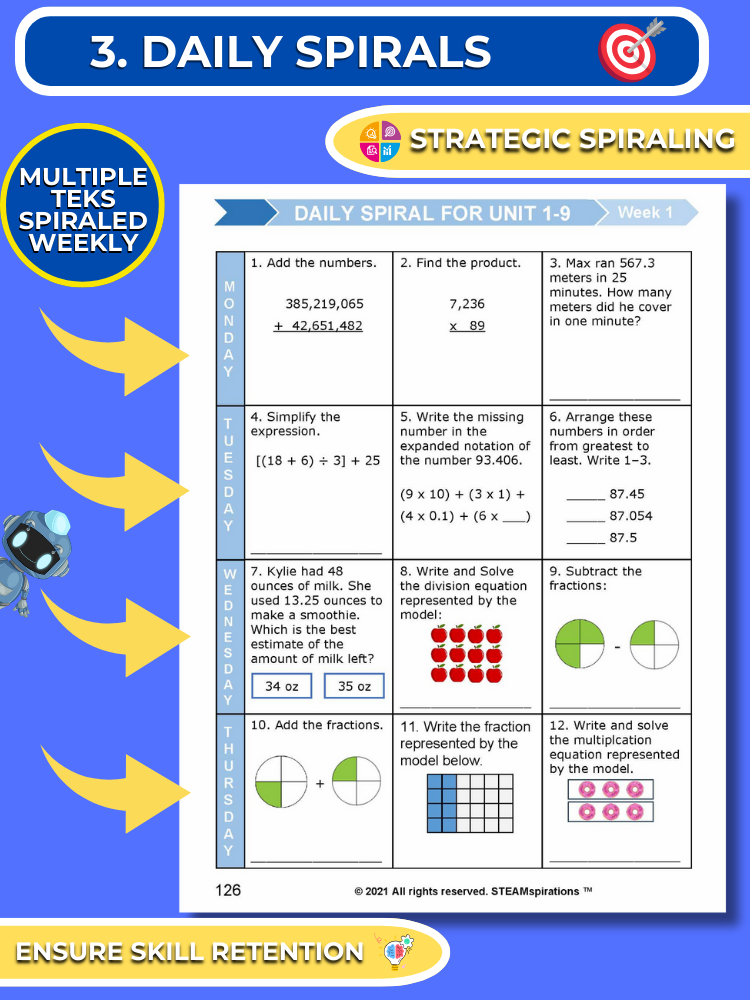 Mathtastico! 5th Grade Math Bundle Unit 10 GEOMETRY AND VOLUME - E-Book