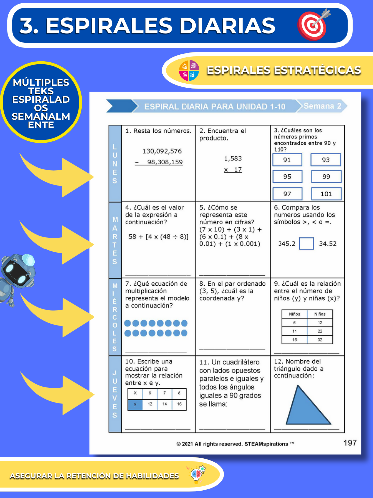 ¡Mathtástico! 5to Grado Unidad 11: REPRESENTACIÓN E INTERPRETACIÓN DE DATOS - Libro Electrónico