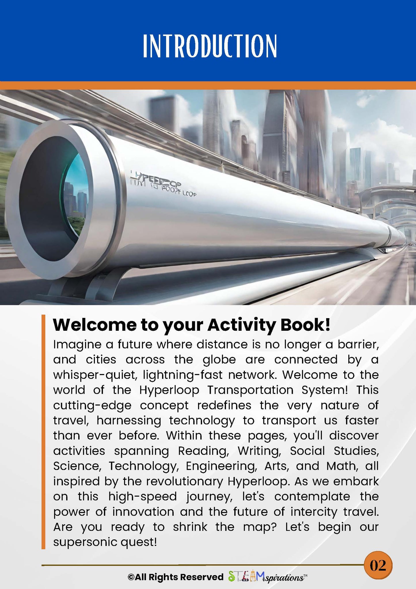 Hyperloop Discovery: Exploring the Future of Transportation for 4th Graders