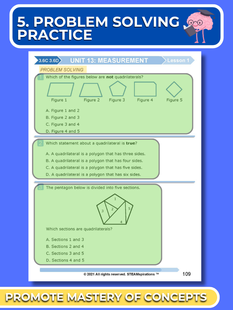 Mathtastico! 3rd Grade Math Bundle Unit 13 (Measurement) - E-Book