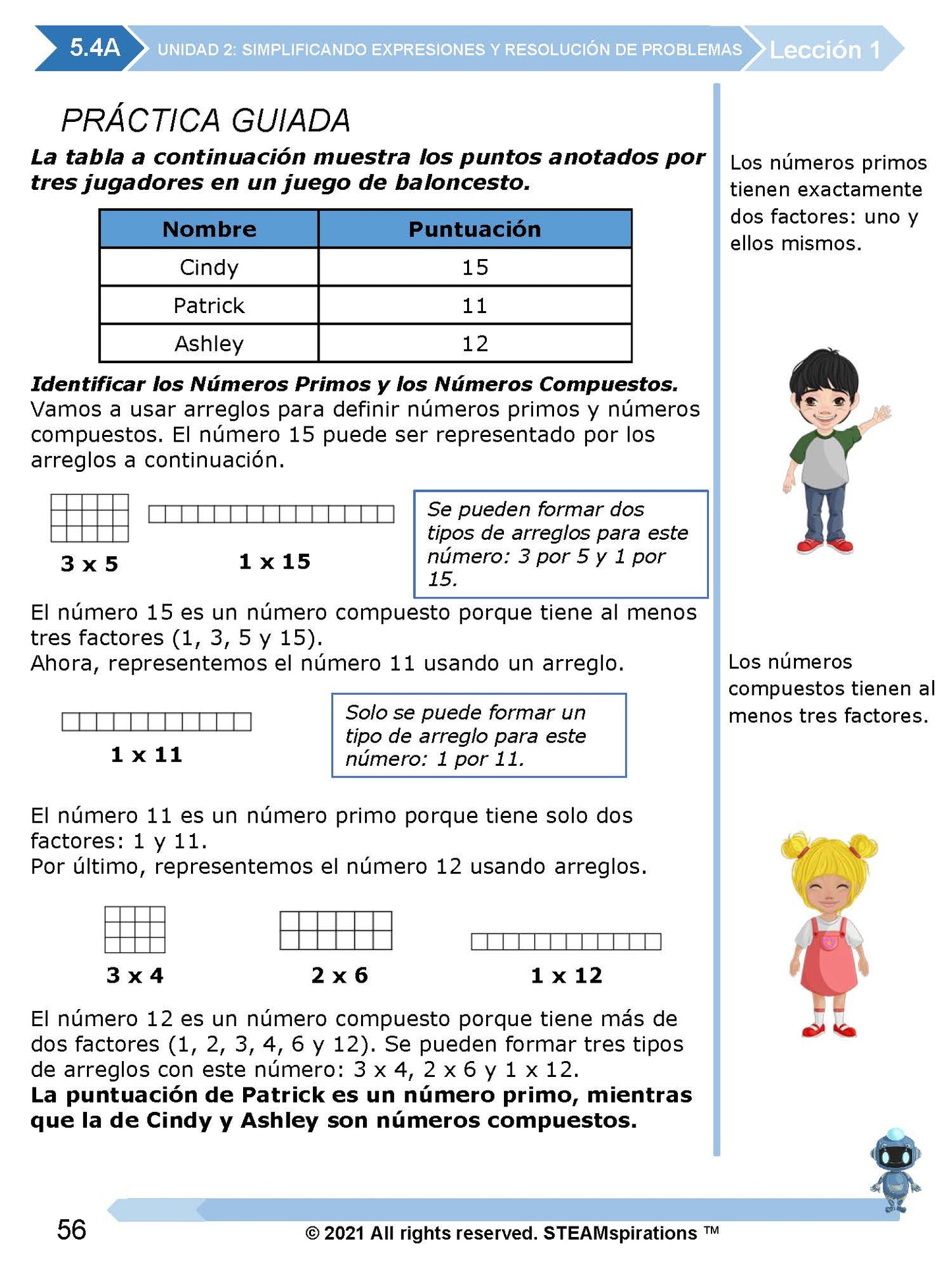 ¡Mathtástico! 5to Grado Unidad 2: SIMPLIFICACIÓN DE EXPRESIONES Y RESOLUCIÓN DE PROBLEMAS - Libro Electrónico