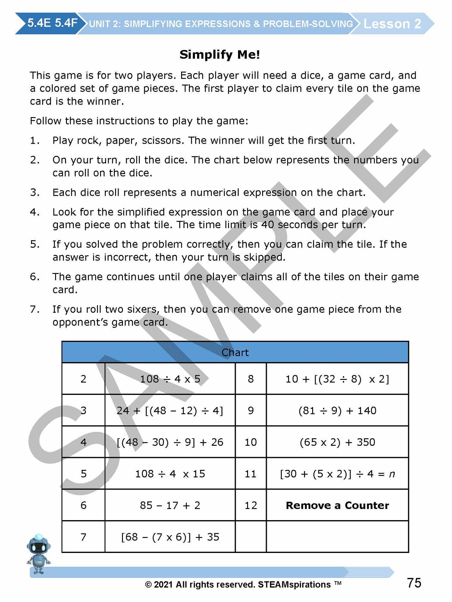 5th Grade Units 1-7 E-Book