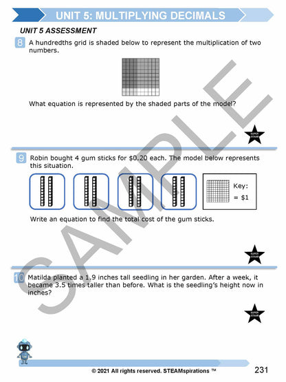 5th Grade Units 1-7 E-Book