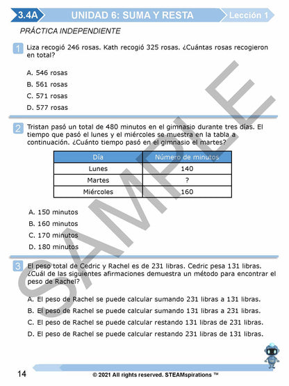 3er Grado Unidades 6-10 Libro Electrónico