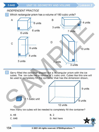 5th Grade Units 8-13 E-Book