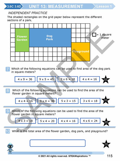 3rd Grade Units 11-15 E-Book