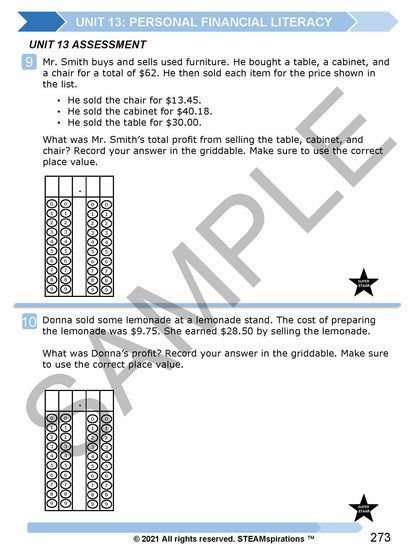 4th Grade: Units 8-13 E-Book