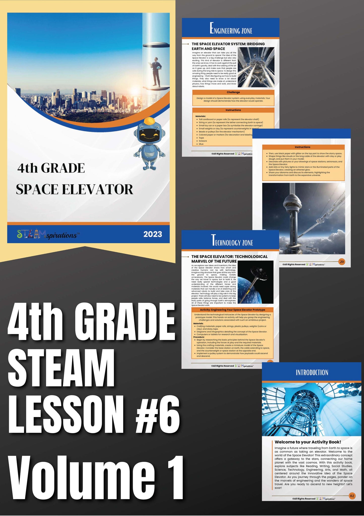 Space Elevator Adventure: An Exciting Journey for 4th Graders