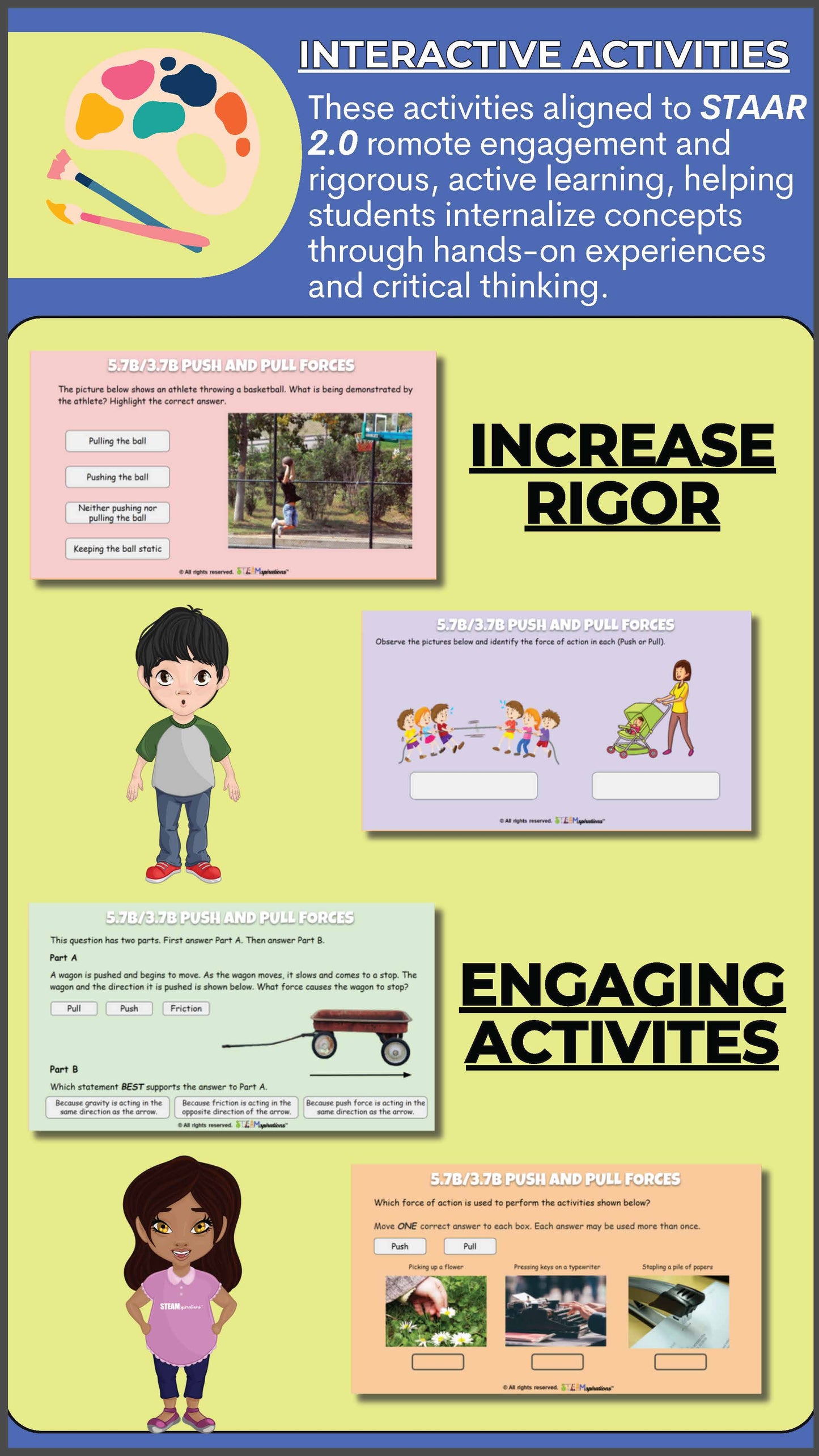 5th Grade Unit 3 – Force, Motion, & Energy – STEAMspirations Level Up 2.0