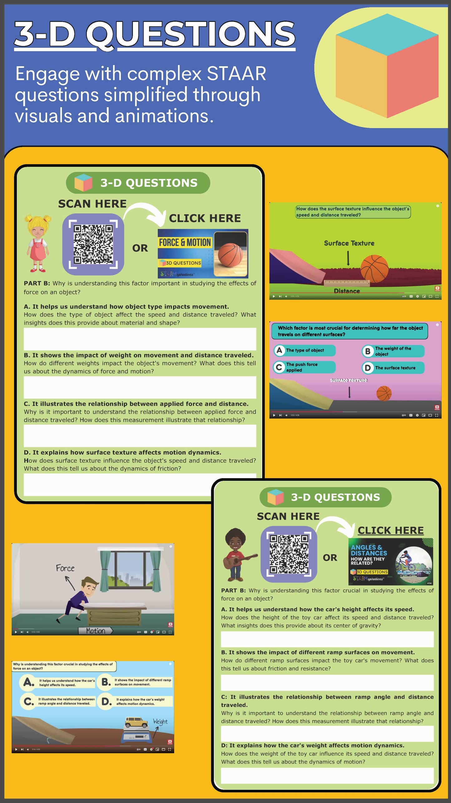 5th Grade Unit 3 – Force, Motion, & Energy – STEAMspirations Level Up 2.0