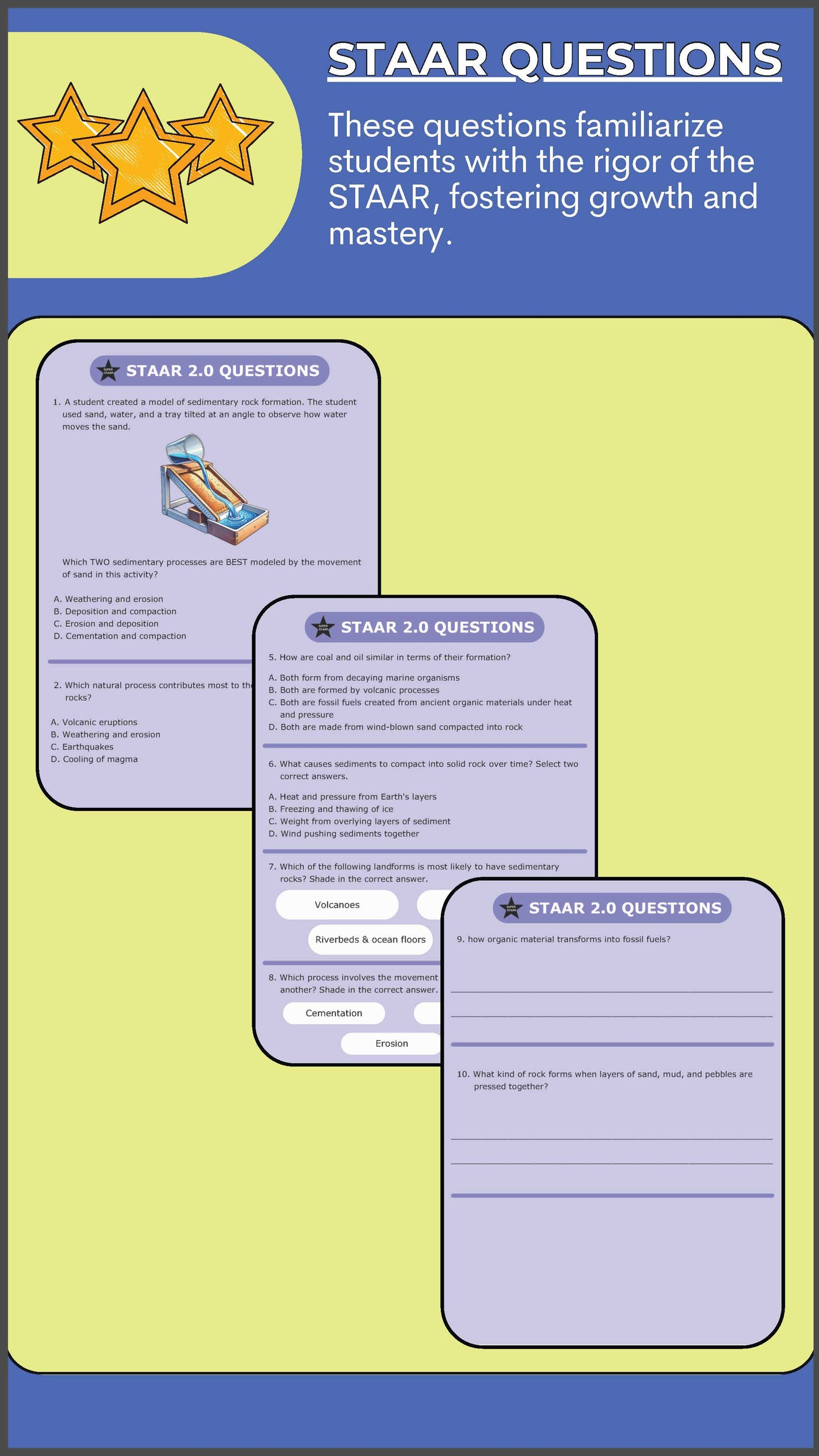 5th Grade Unit 9: Rock Cycle – STEAMspirations Level Up 2.0