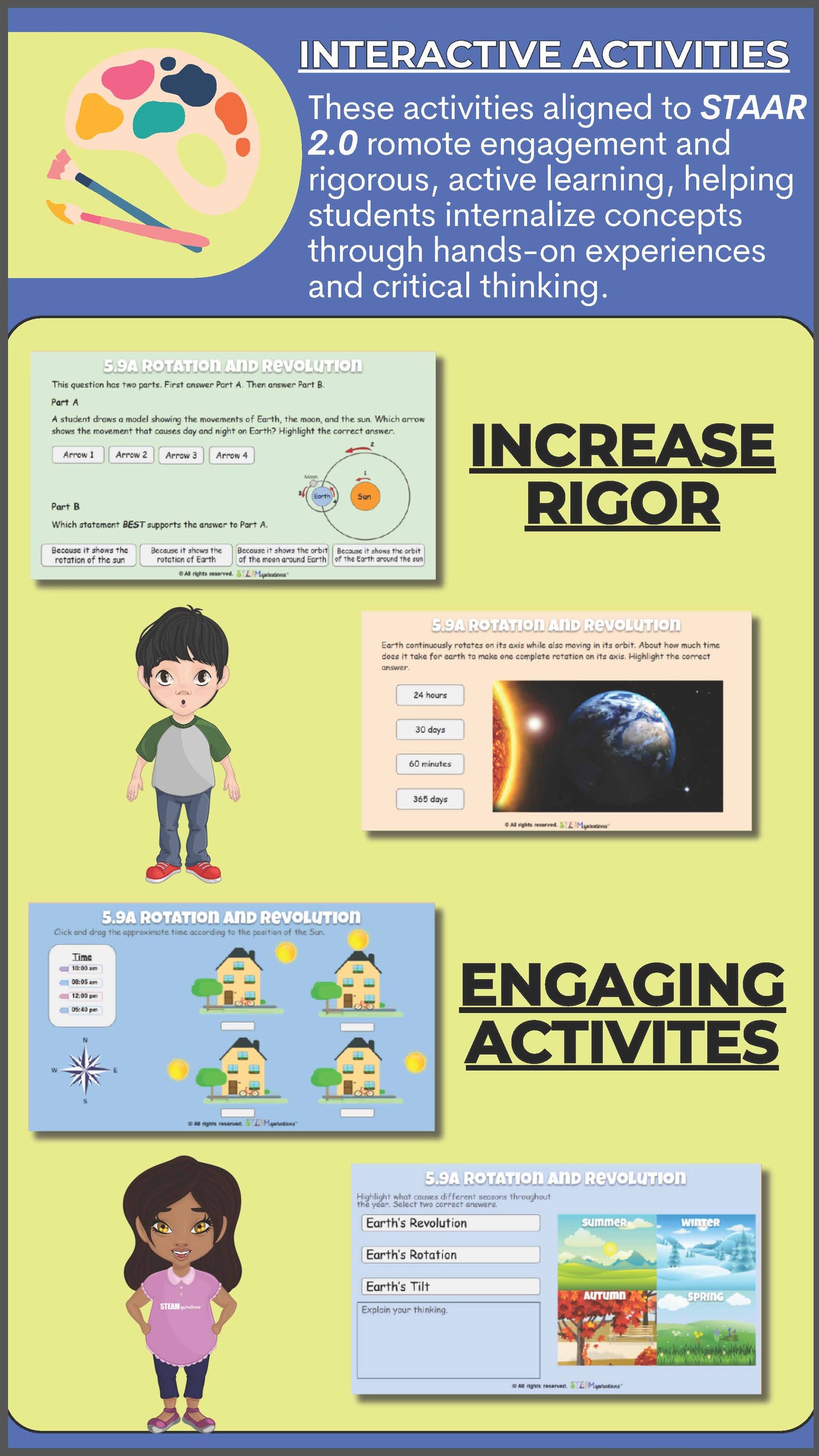 5th Grade Unit 6: Earth’s Movement – STEAMspirations Level Up 2.0